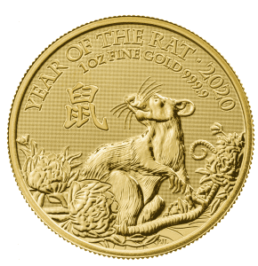 Year of the Rat 2020 Gold Coin
