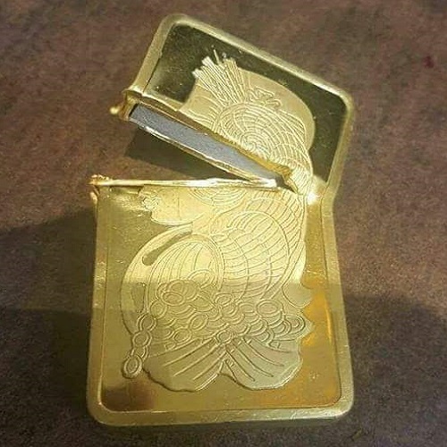 Fake Gold Pamp Bar