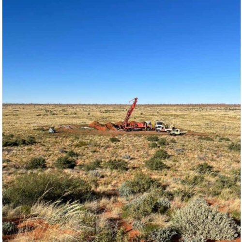 Diamond Drill Rig at Paterson Central project